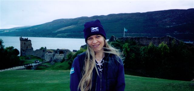 Annie Börjesson i Skottland