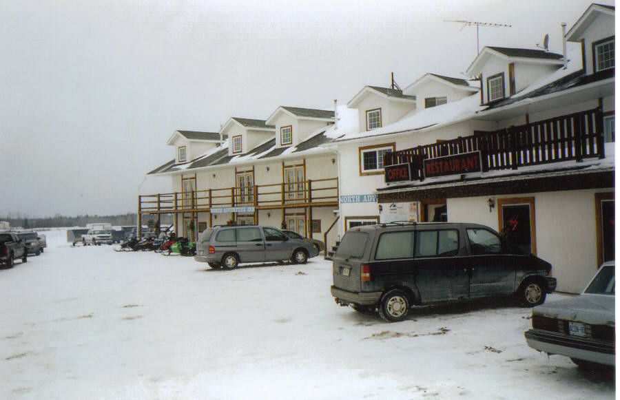 Hotellet ( där det finns Igloos). Det var några i gänget som bodde här, dock så bode jag på ett annat hotell i samma by. (några av nätterna)